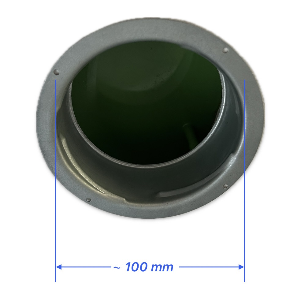 FILTR STOŻKOWY do anemostatu 100 mm ComfoVentilo Stan opakowania oryginalne