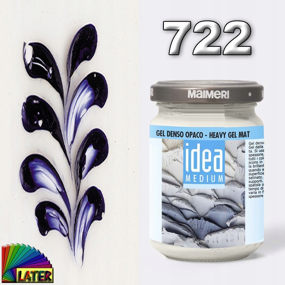 Maimeri Idea акриловый матовый гель 125ml Medium 722