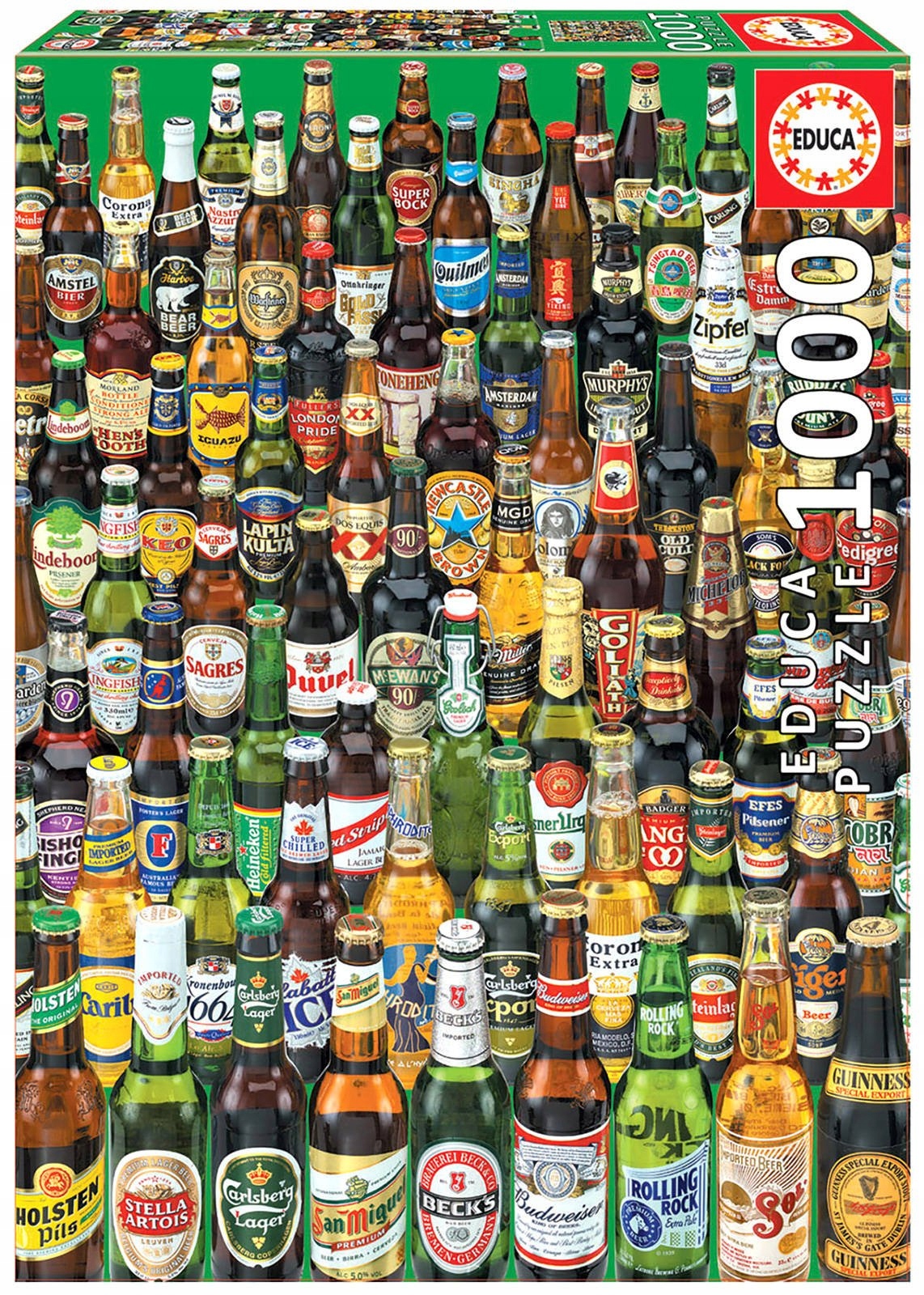 

Educa Puzzle 1000 el Piwa świata