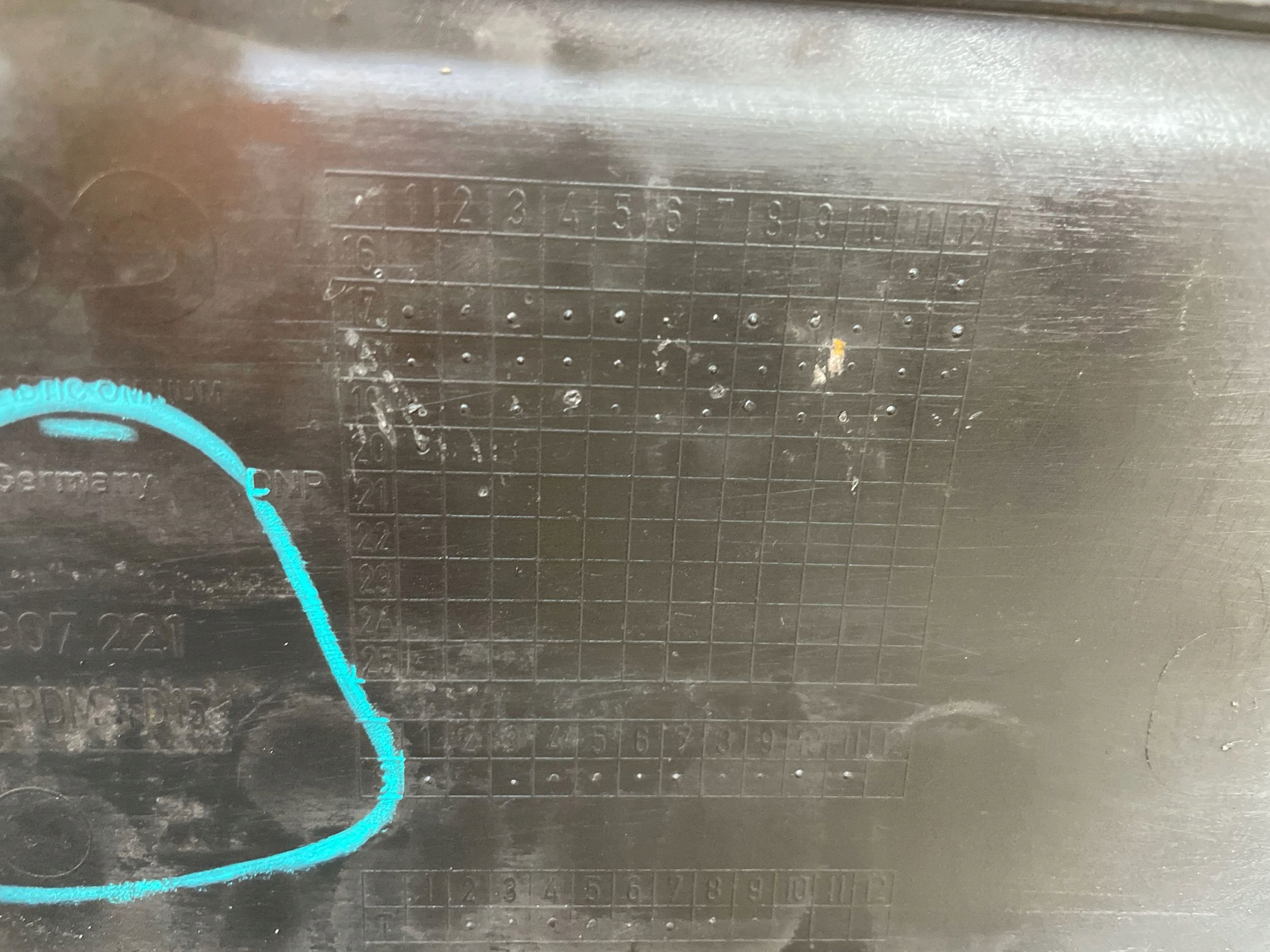bumper grid front front SKODA KAROQ 57A 2017-2021 57A807221
