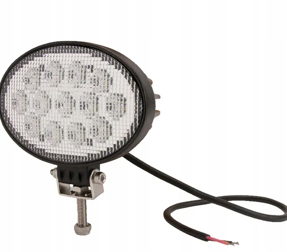 Lampa robocza LED, owalna, 39W 3510 lm 10/30V