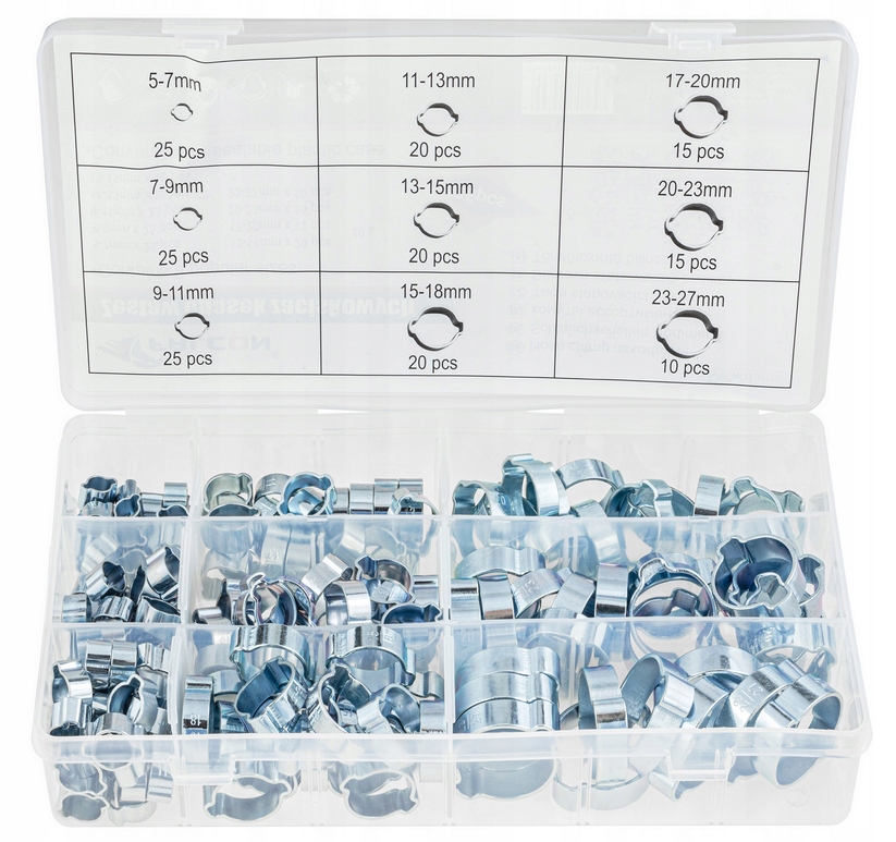 Obejmy Zaciskowe Stalowe Metalowe Zestaw Obejm Zaciskowych Z Uszami Zaciski