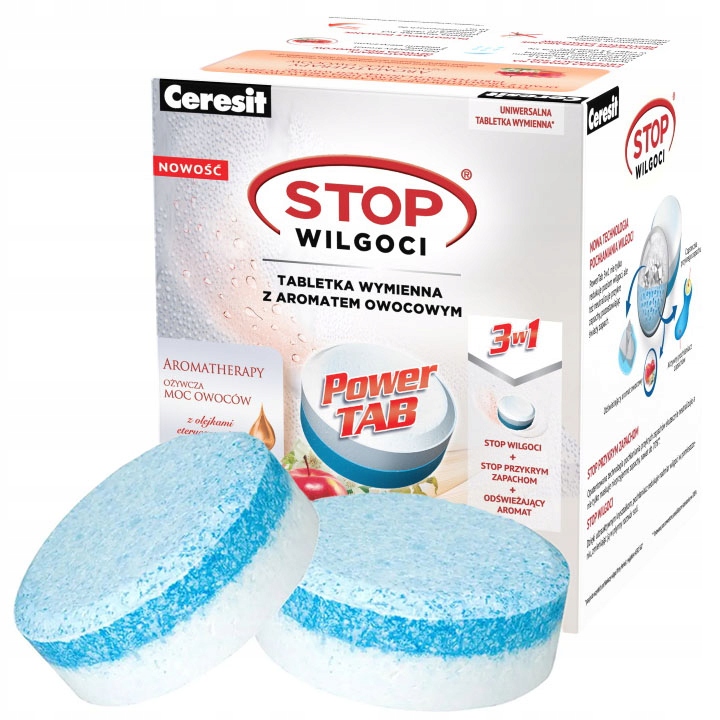 

2x Pochłaniacz Stop Wilgoci Ceresit Wkład Owoc
