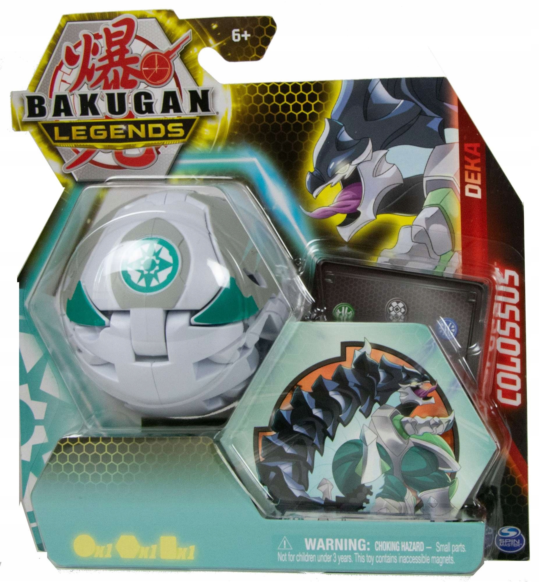 

Bakugan Zestaw Deka Colossus Figurka Karty