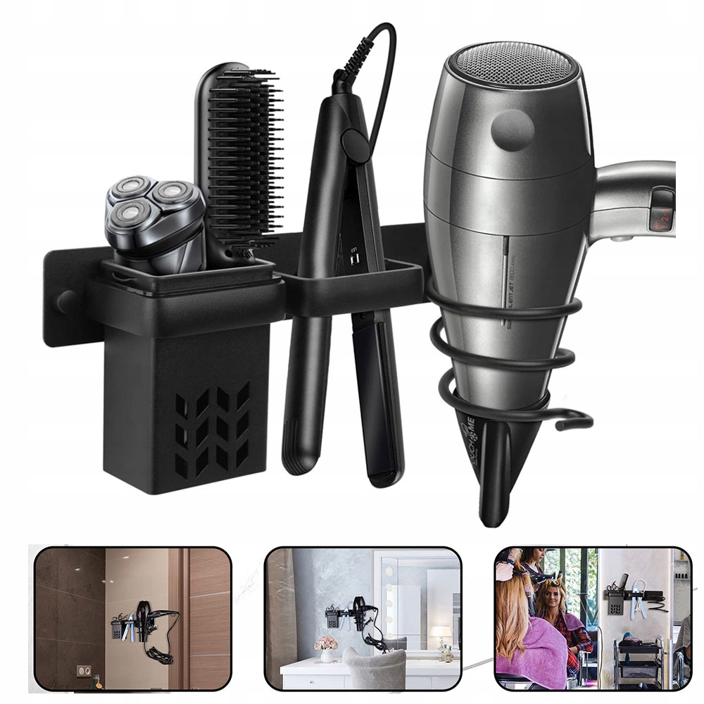 Držák Na Fén A Žehličku Na Vlasy
