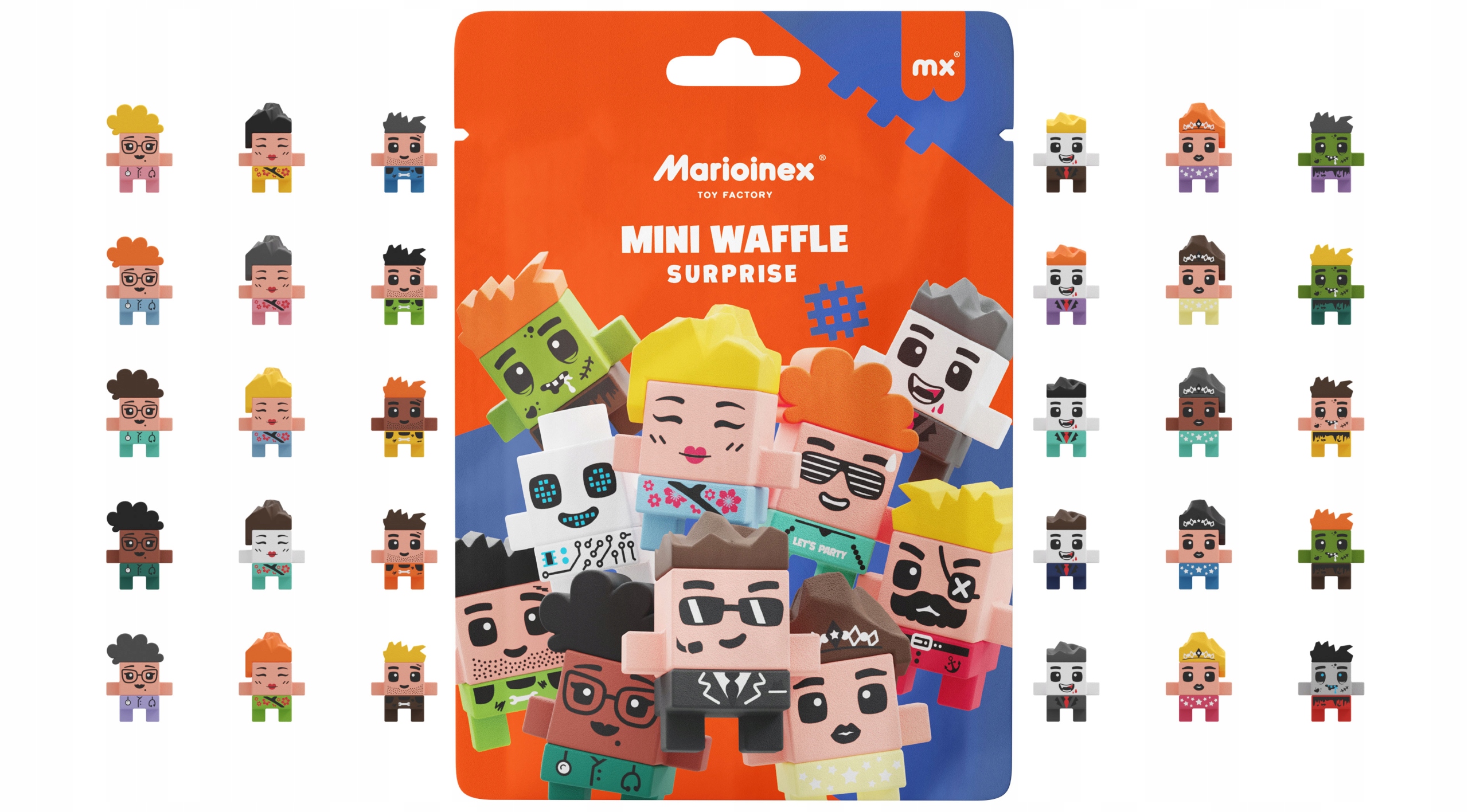 

Marioinex saszetka niespodzianka figurka, seria 1