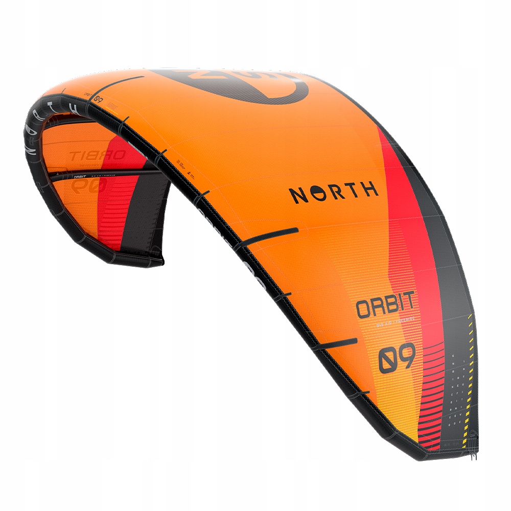 Větrný drak North 2026 Orbit Orange 12m2