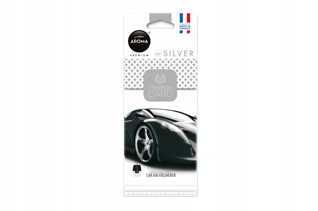 

Odświeżacz Zapach Aroma Prestige Card Silver Męski
