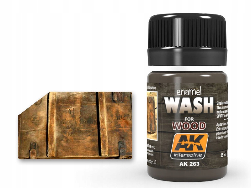 Wash моделиста Wood AK263 AK Interactive