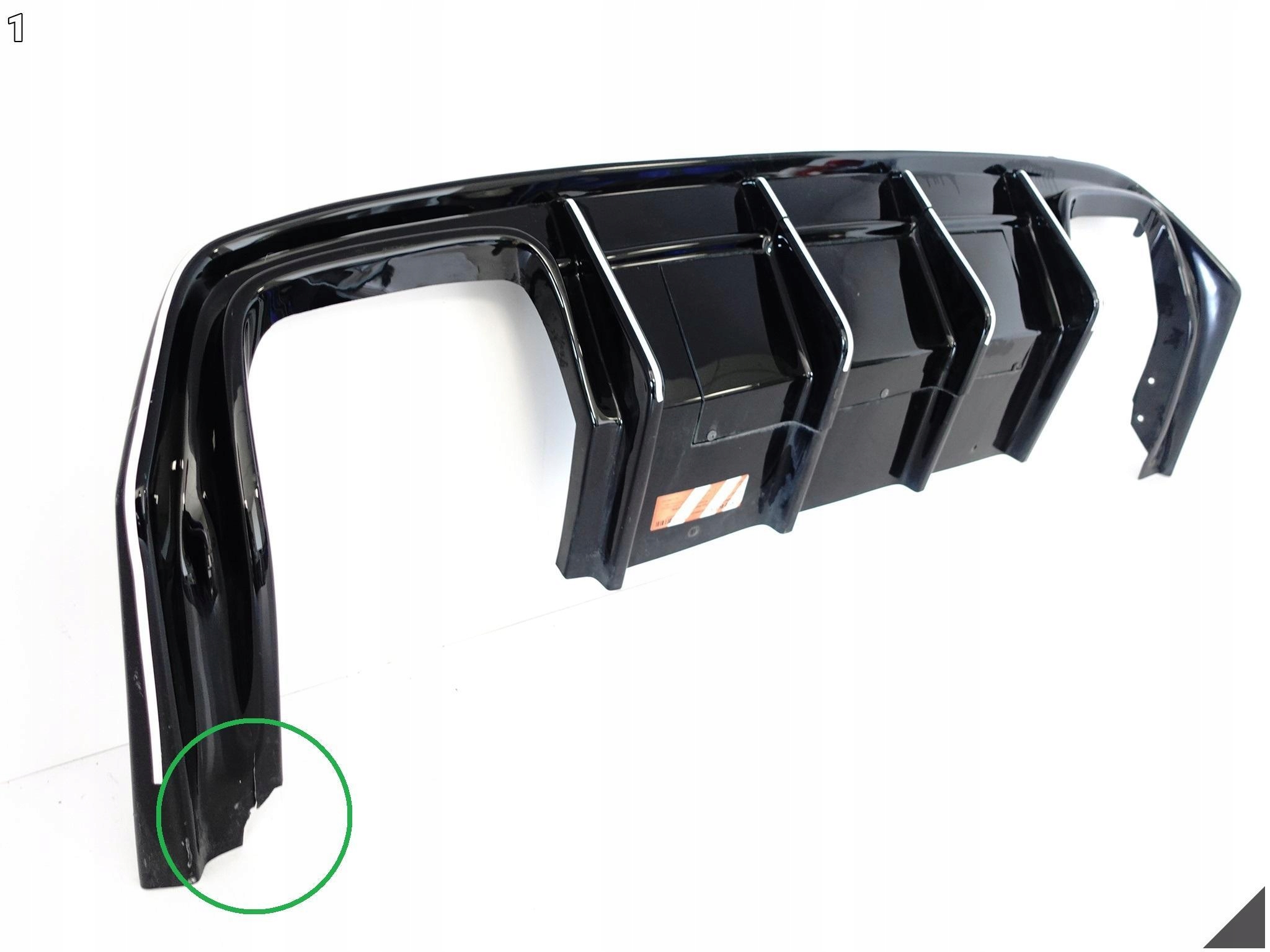 SEAT CUPRA ATECA 5FP RIEGER LIFT 16- SPOILER diffuser bumper rear part 00088231