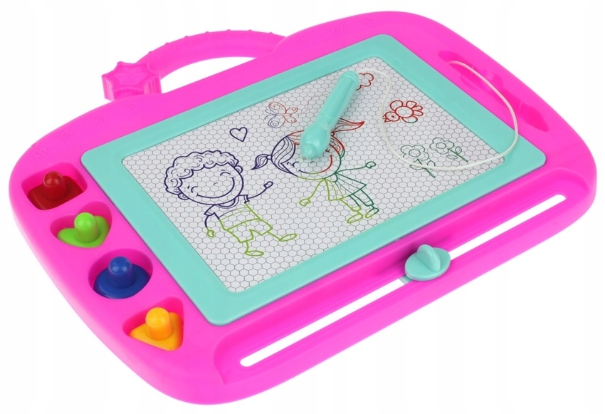 Znikopis Tablica Magnetyczna Kolorowa do Pisania Malowania Stempelki Płeć chłopcy dziewczynki