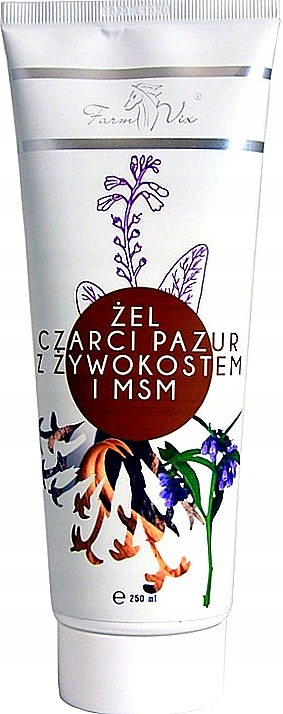 

Żel Czarci Pazur z Żywokostem i Msm 250ml Farm-Vix