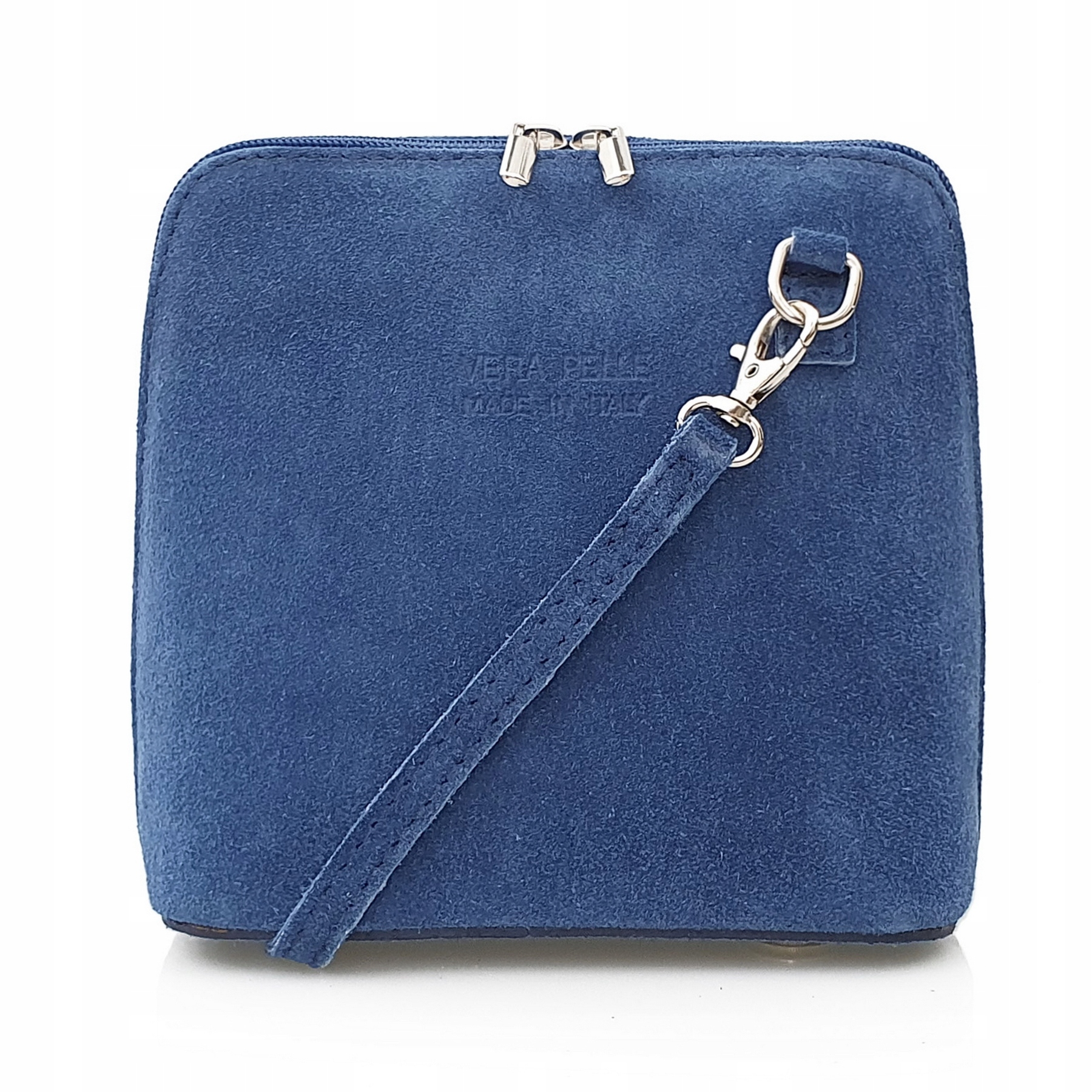 

Torebka zamszowa listonoszka damska stożek C.jeans
