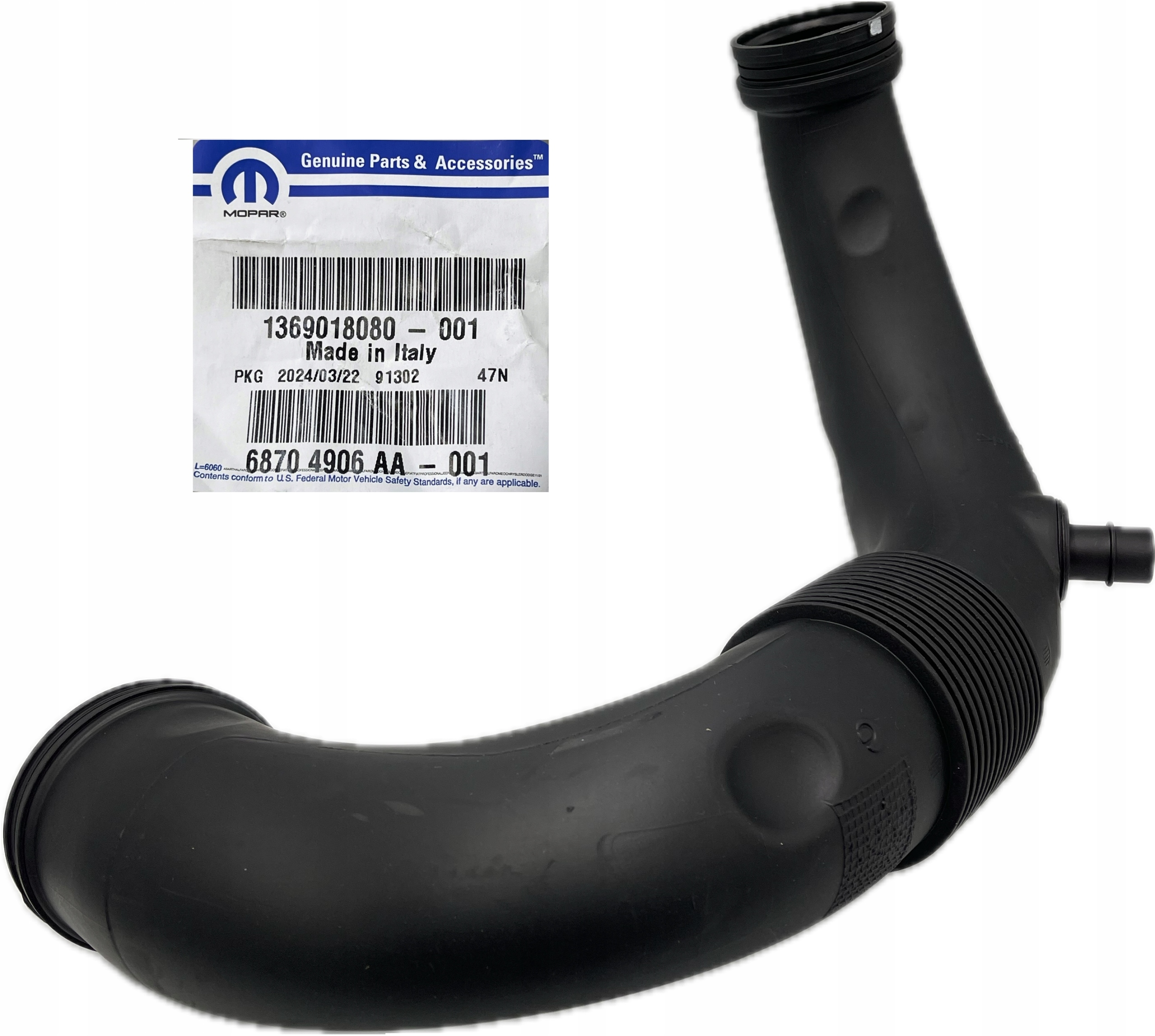 Kabel Vzduchového Filtru Fiat Ducato III 3.0 Jtd Originál 1369018080