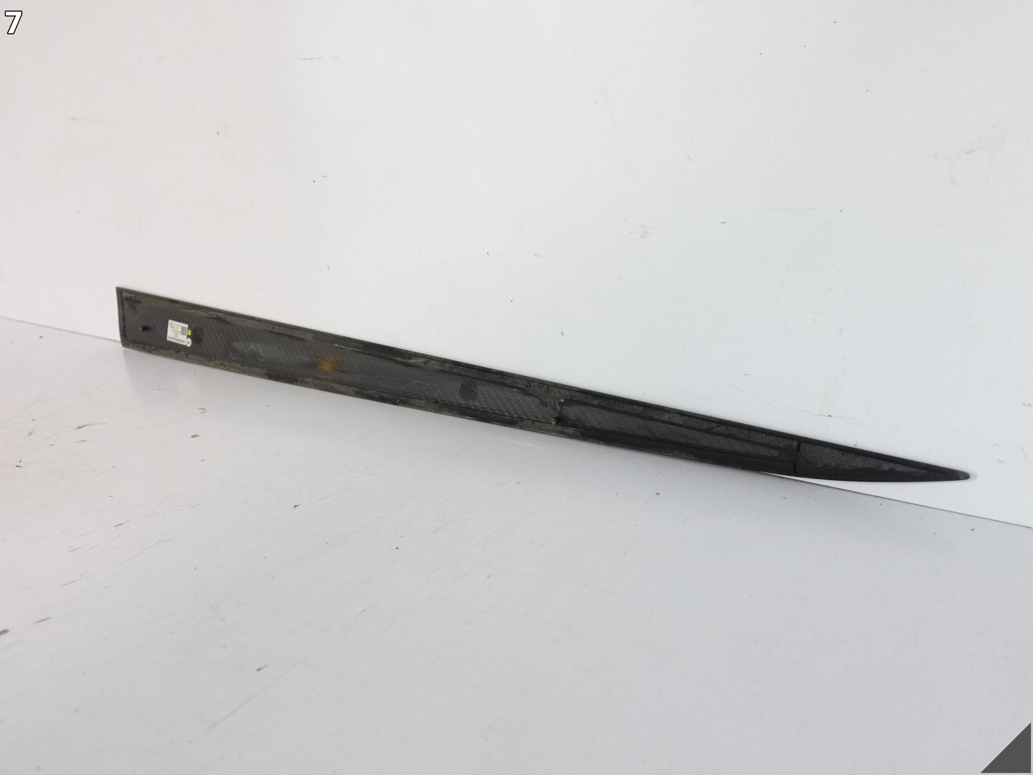 AUDI E-TRON GT 4J3 20-24 moulding cover cap door front right CARBON