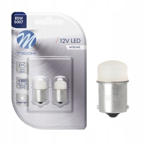 

Żarówki R5W Led R10W BA15S 9xSMD 12V Dioda Biała