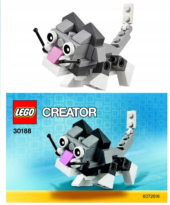 Klocki Lego 30188 Milutki Kociak Creator Unikat Dla Kolekcjonerów