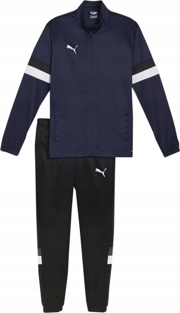 Teplákovka Pánský Puma Team Rise Granátově Černý 658653 06 vel. M