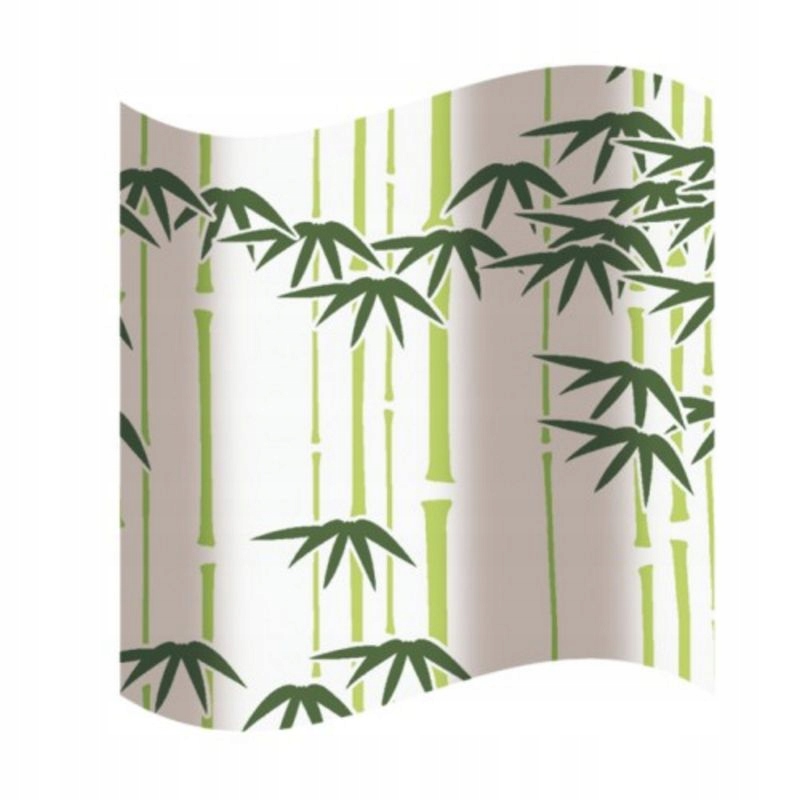 

Zasłona Prysznicowa Winylowa Zielona 180x180cm