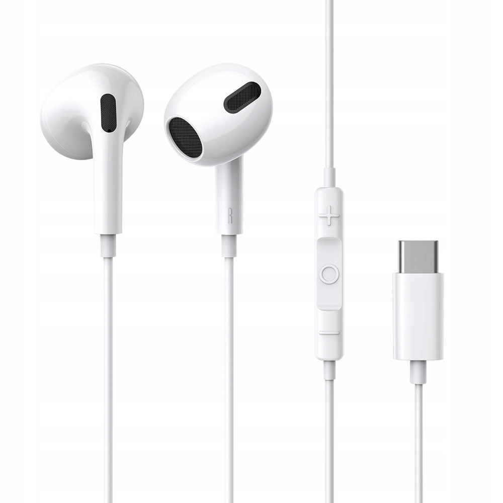 

Baseus Słuchawki Przewodowe Usb-c Douszne Mikrofon