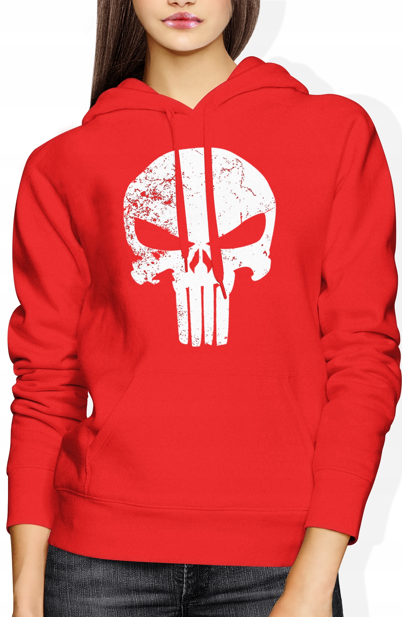 

Damska Bluza Z Kapturem Punisher Puniszer Rozm M