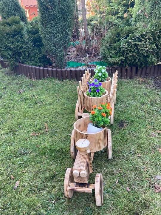 traktor z wozem z drewna Kod producenta 1