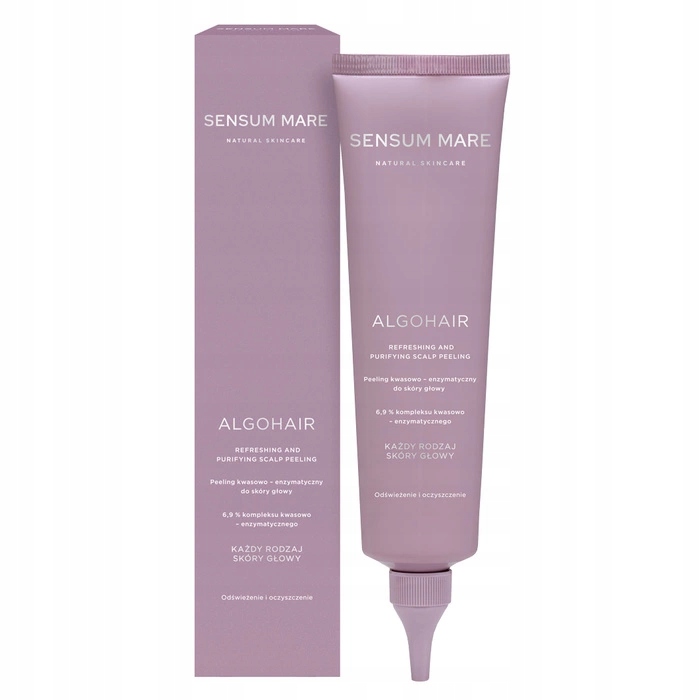 Sensum Mare Algohair Kyselý a enzymatický peeling na pokožku hlavy 150 ml