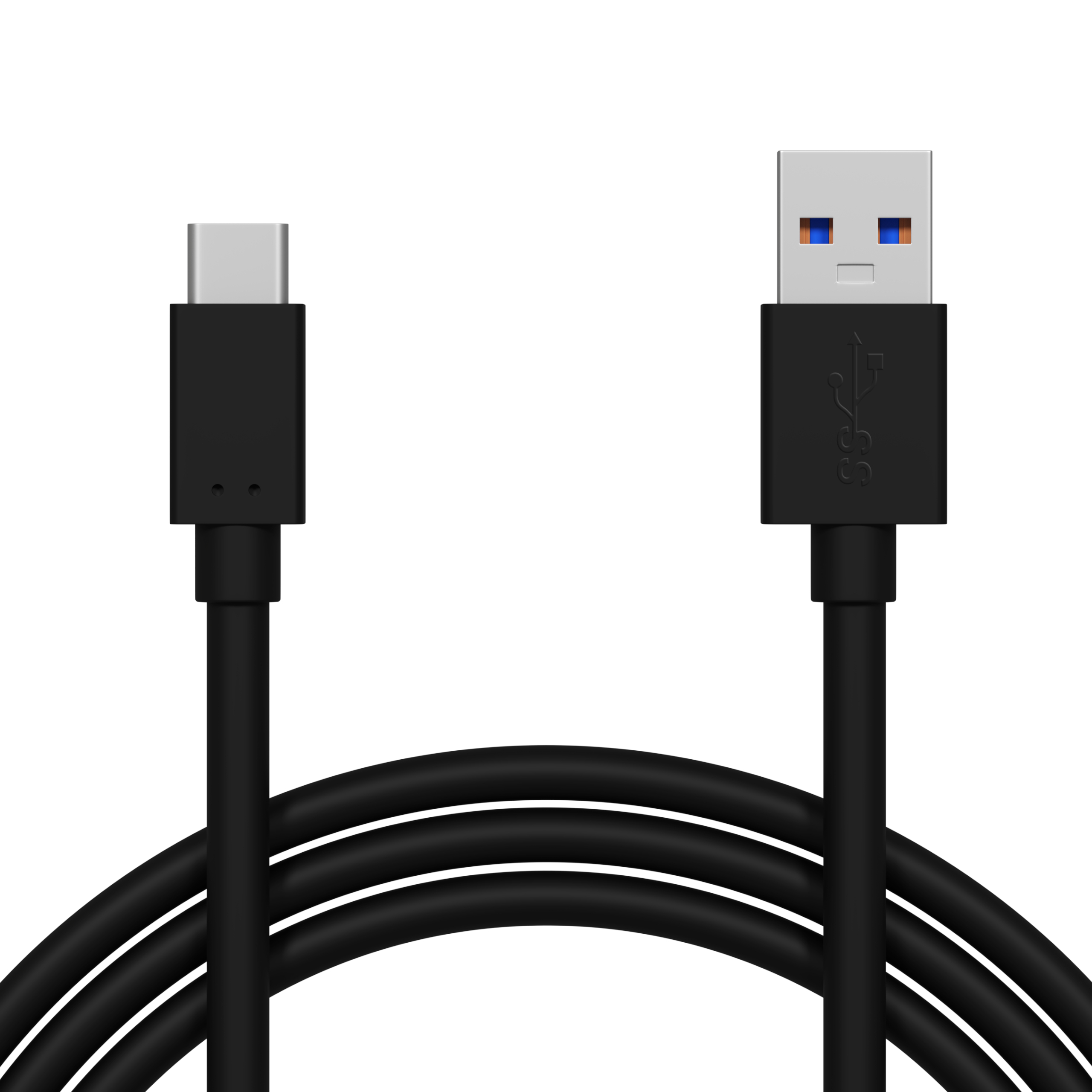 Kabel Przewód Usb 3.0 3 A Usb-c Typ C Szybkie Ładowanie Quick Charge Qc 1M-Zdjęcie-0
