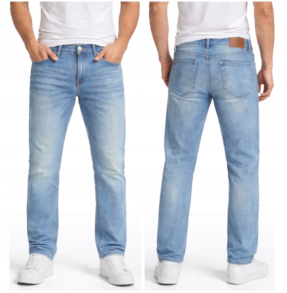 Only Sons Klasyczne Męskie Jeansy Regularne Jasne Niebieskie 32/28 pas 85cm