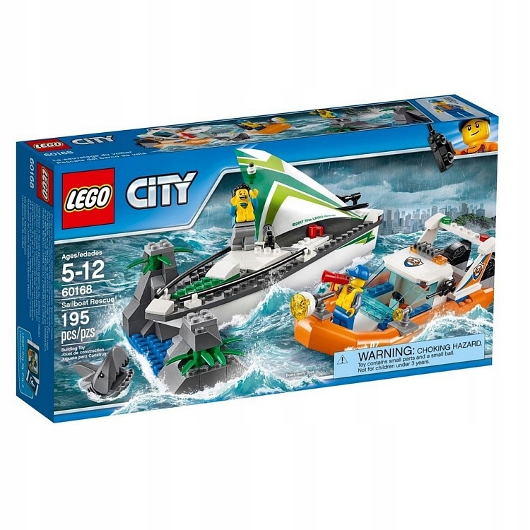 Lego 60168 City Na ratunek żaglówce