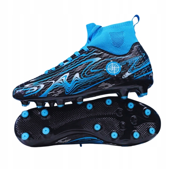 Korki piłkarskie na boisko lanki R.39 ze skarpetą Blowmix