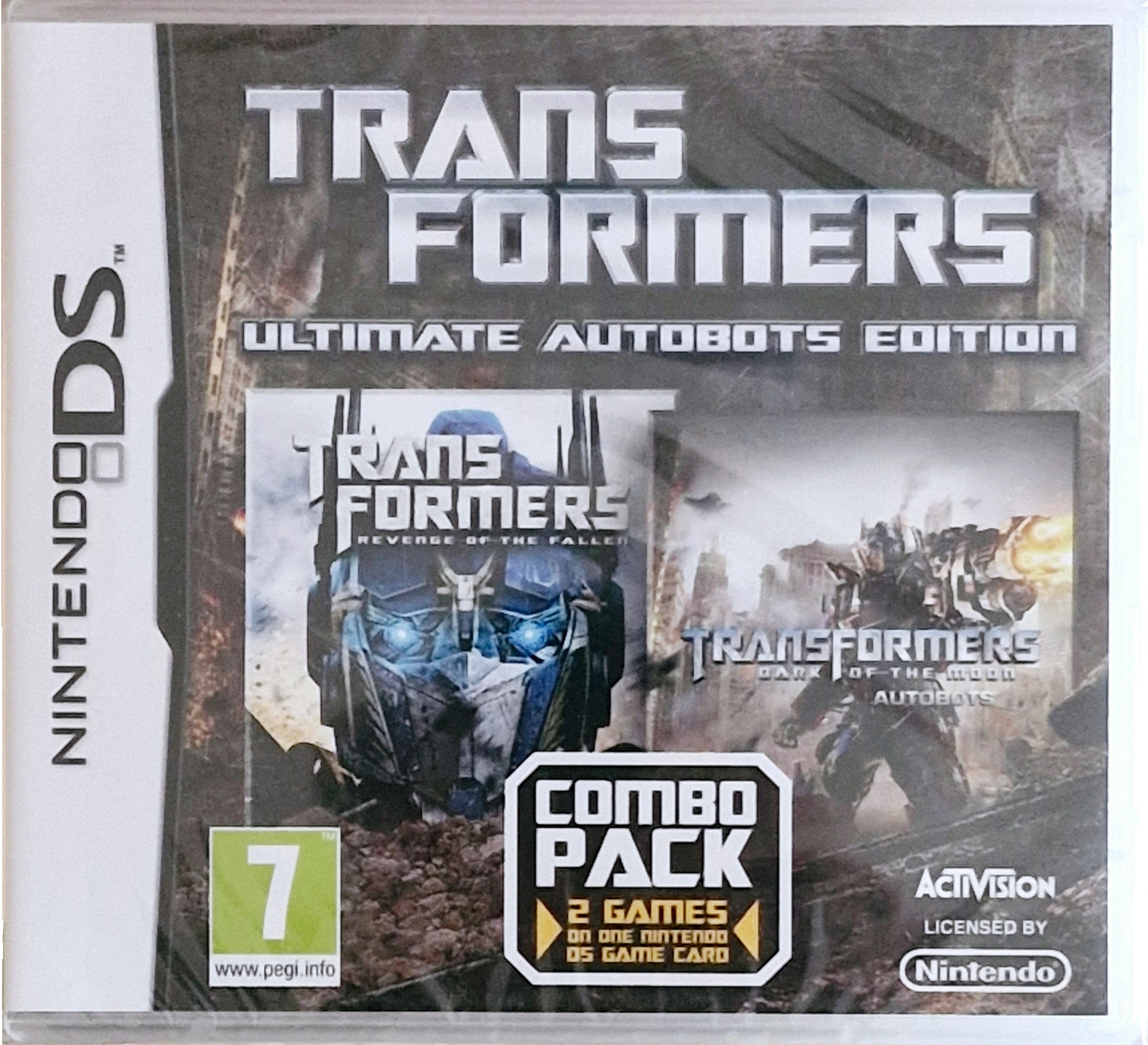 Transformers Ultimate Autobots Edition Folia Nintendo Ds