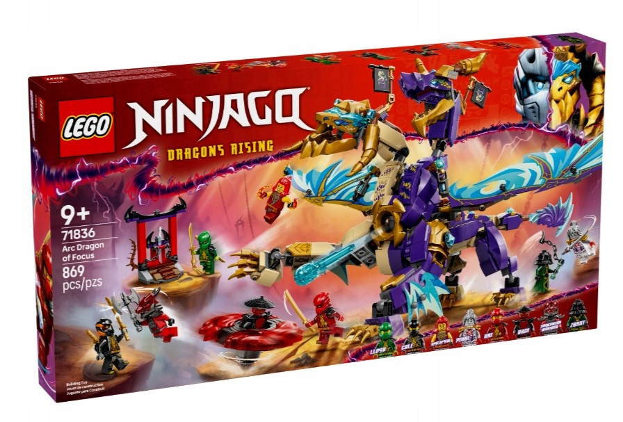 Lego 71836 Ninjago Arcysmok skupienia
