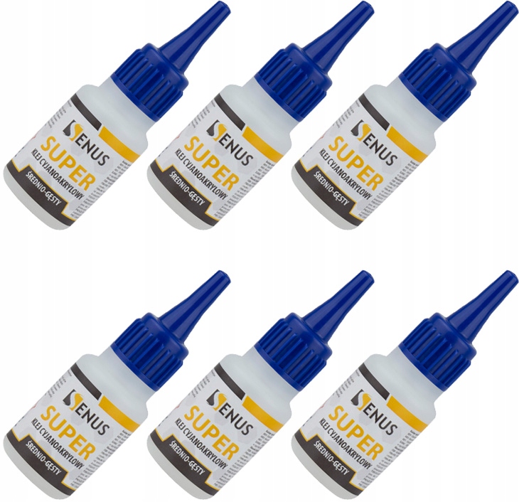 

Klej cyjanoakrylowy Senus Glue Średni 10szt