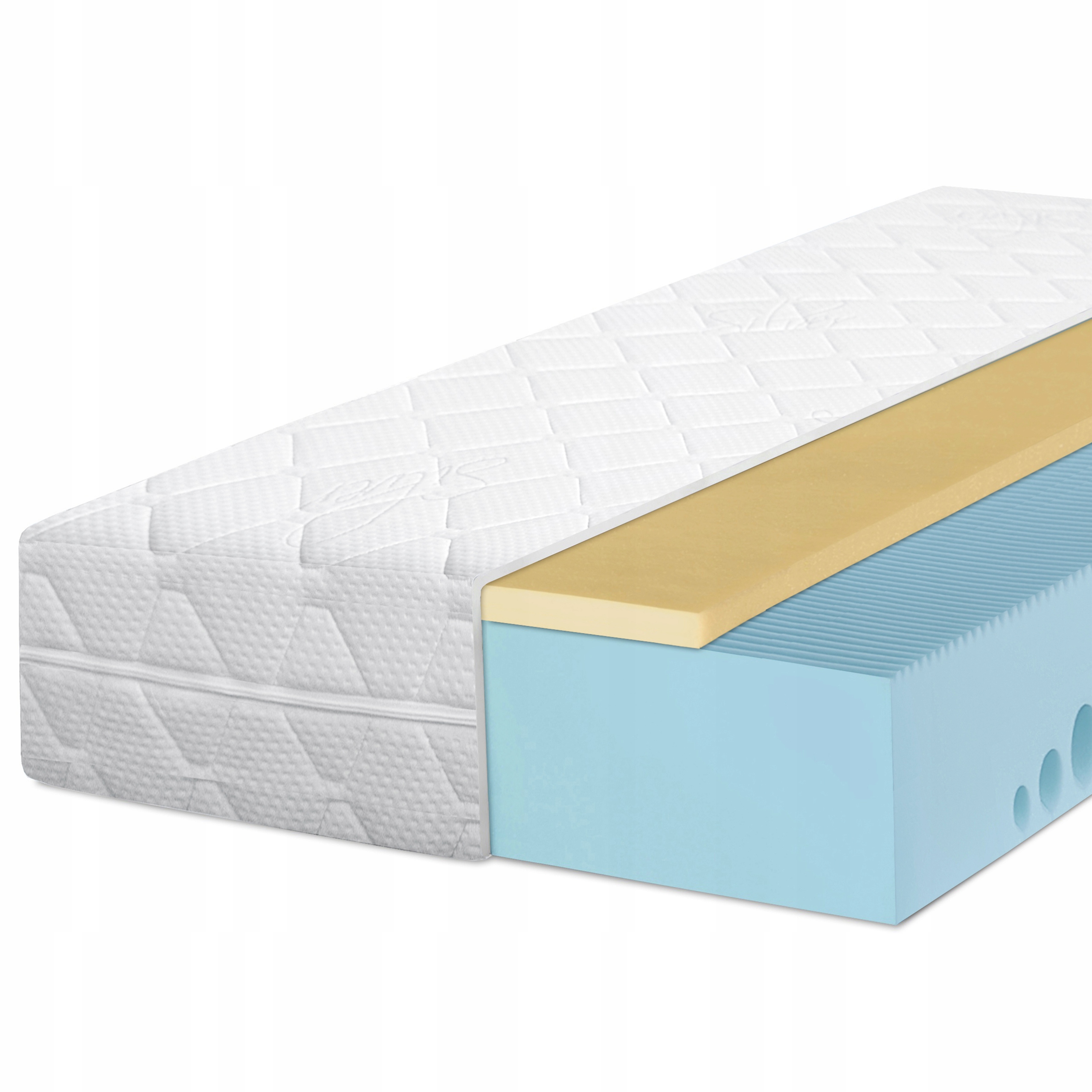 

Materac 90x200 Silva piankowy visco memory 7 stref