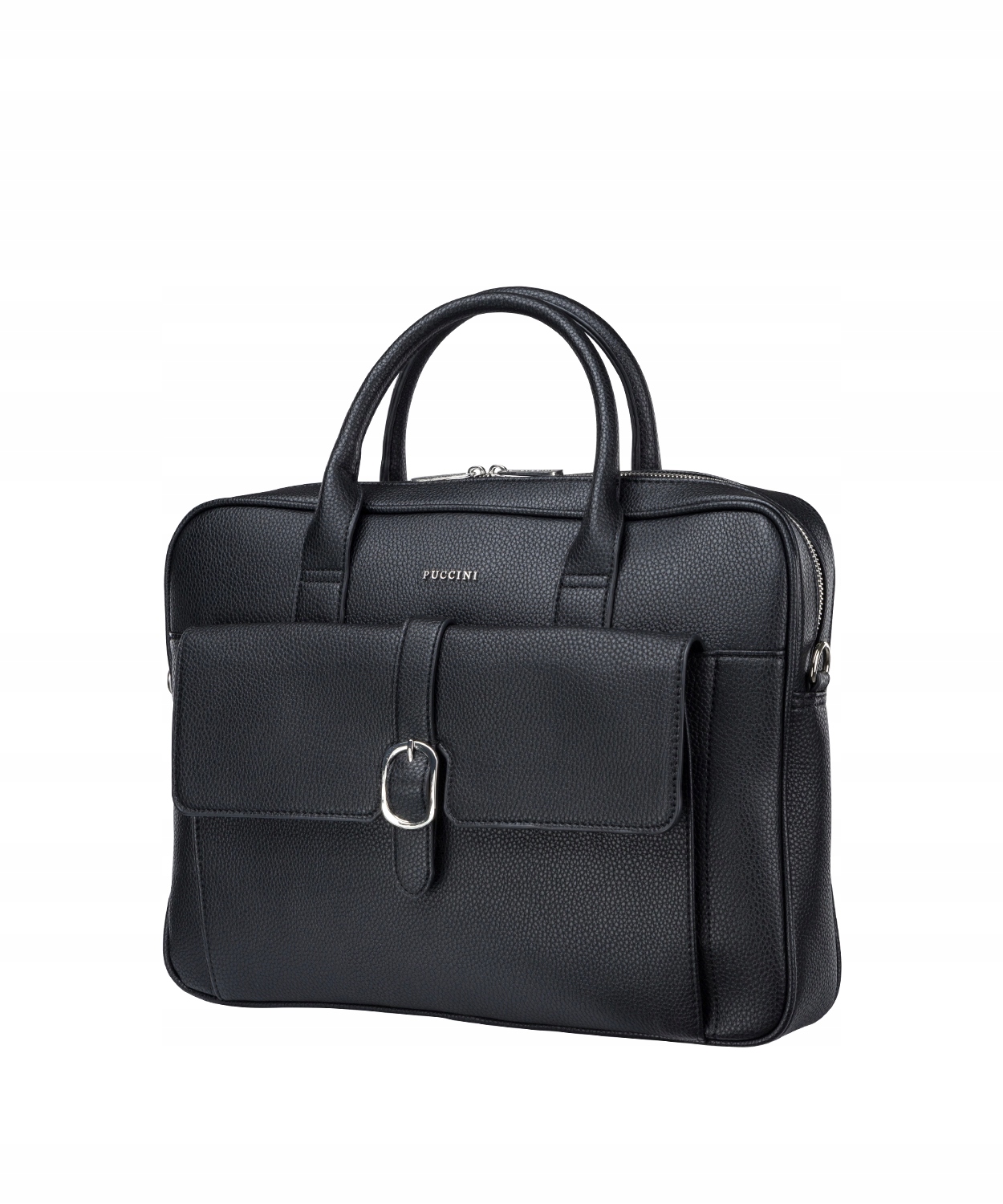 Taška Na Notebook Pánská Aktovka do práce 14'' Puccini Černá BLXP0035 1