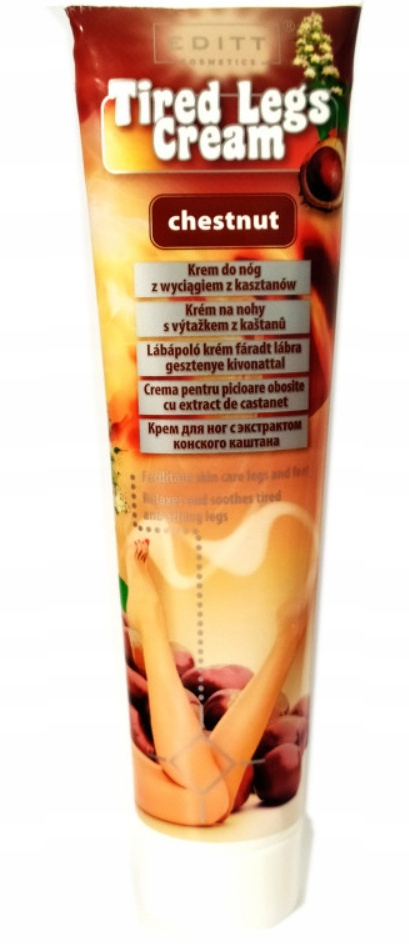 

Krem Kasztanowca Obolałe Nogi Żylaki 125ml Editt