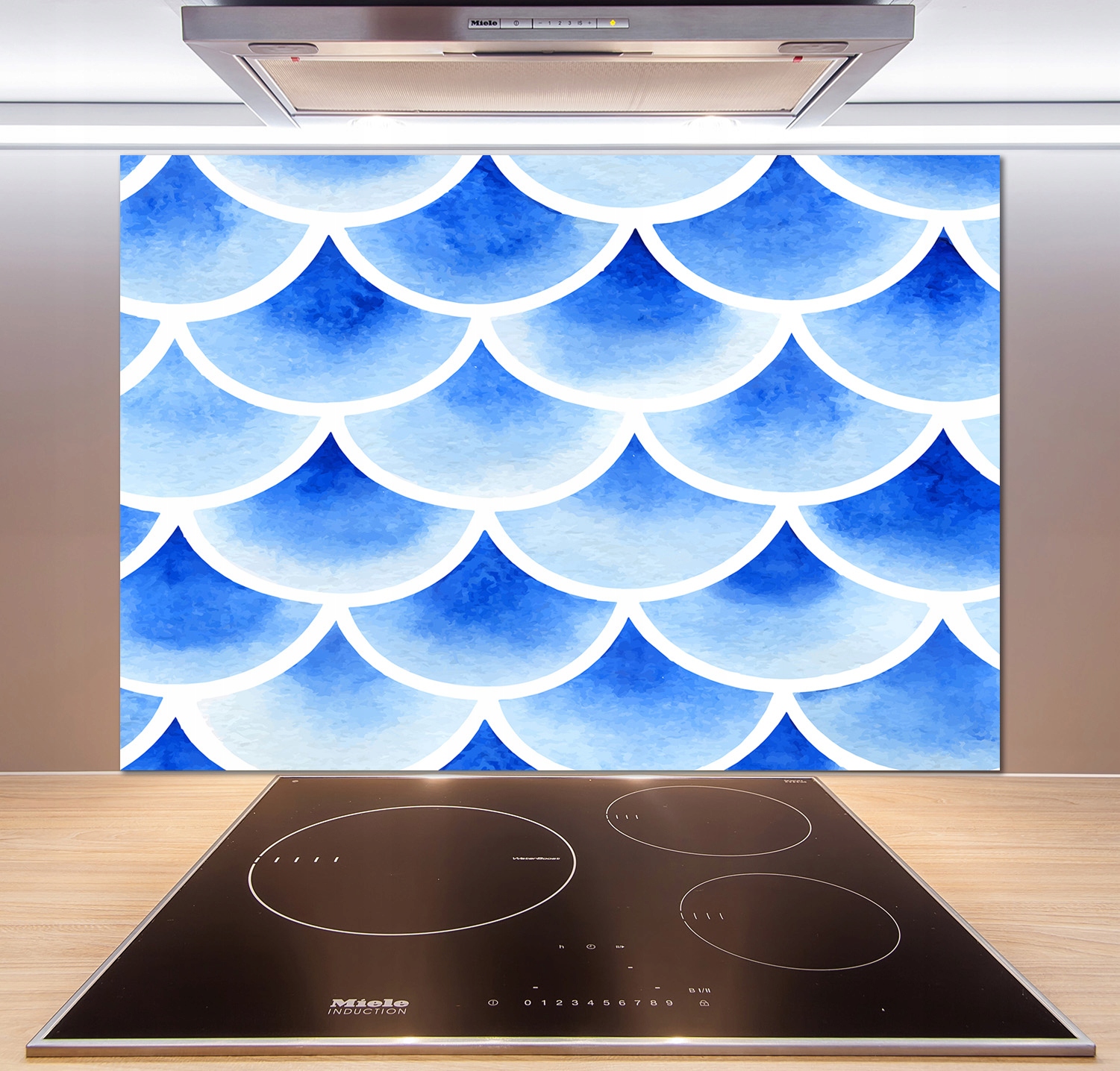 

Panel dekor szkło Rybie łuski 100x70 cm + Klej