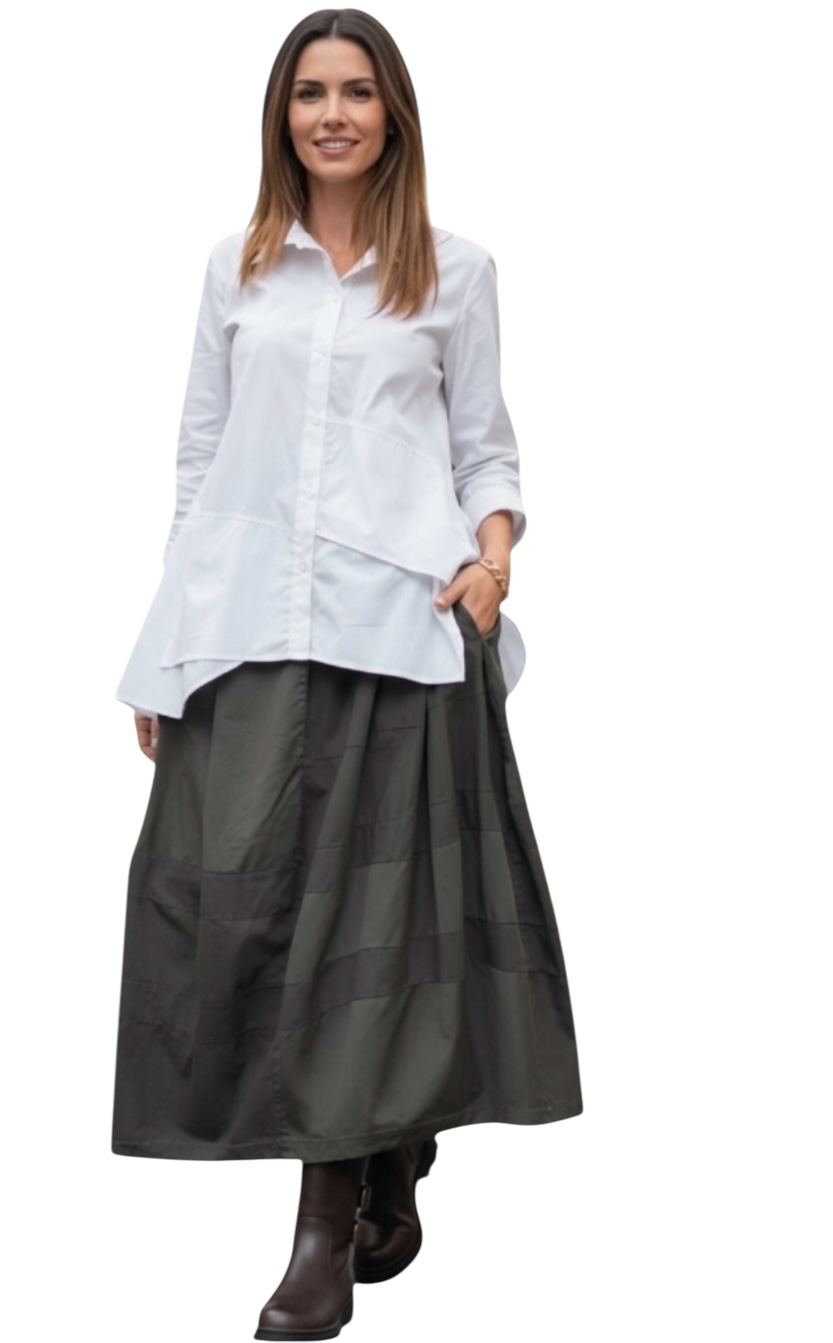 Dámská elegantní bílá košile Wendy Trendy oversize, italská móda