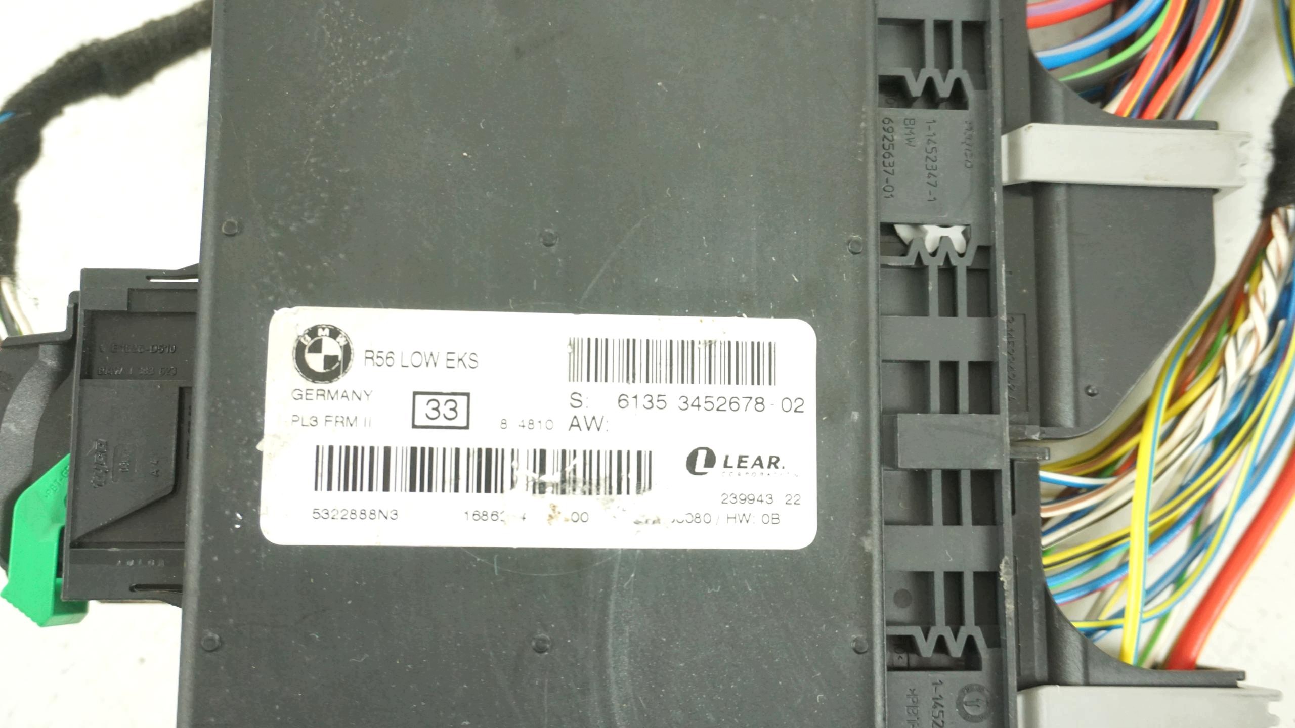 computer Centralina modulo luci MINI COOPER ONE R56 3452678 61353452678-02