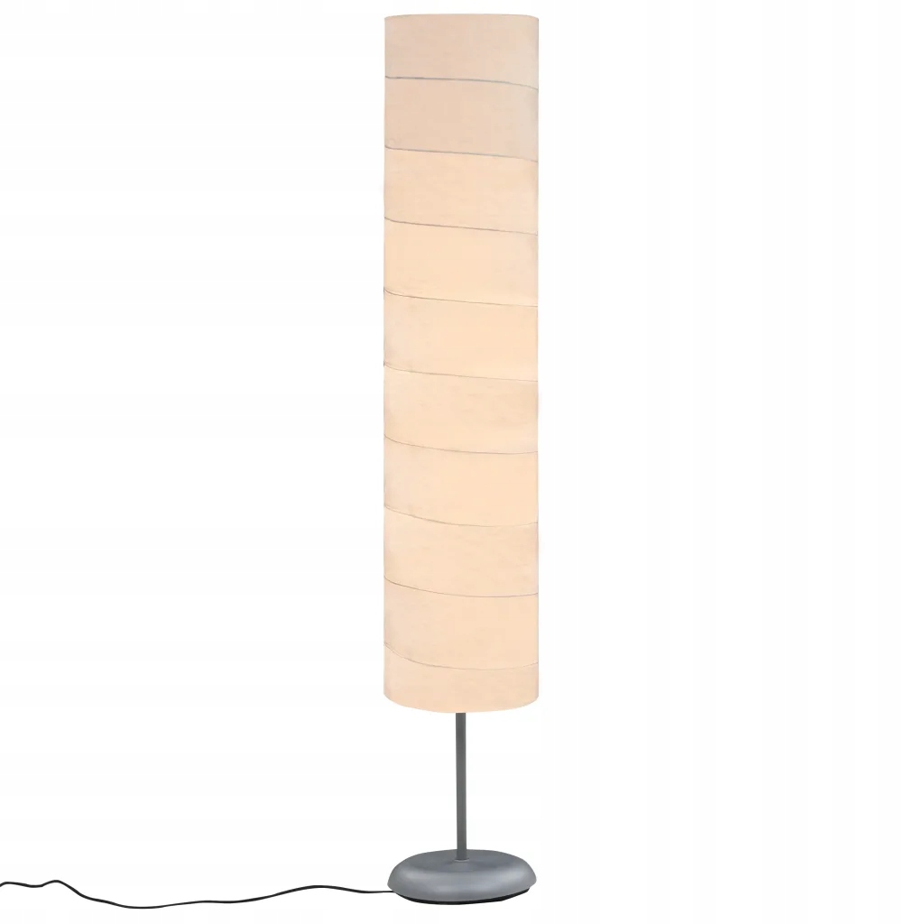Lampa podłogowa na stojaku, 121 cm, biała, E27 Marka inna
