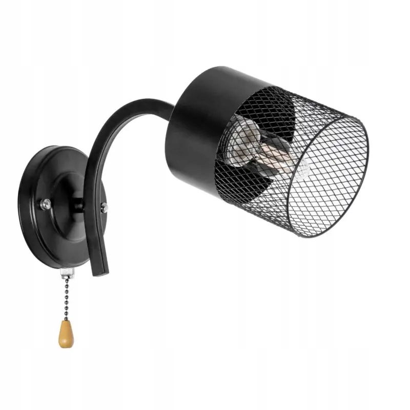 Osvětlení do pracovny se síťovaným stínidlem v moderním stylu Ven 60W