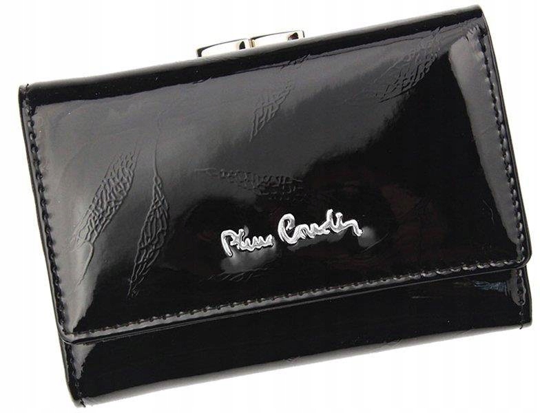 

Pierre Cardin 02 Leaf 117 modny portfel czarny