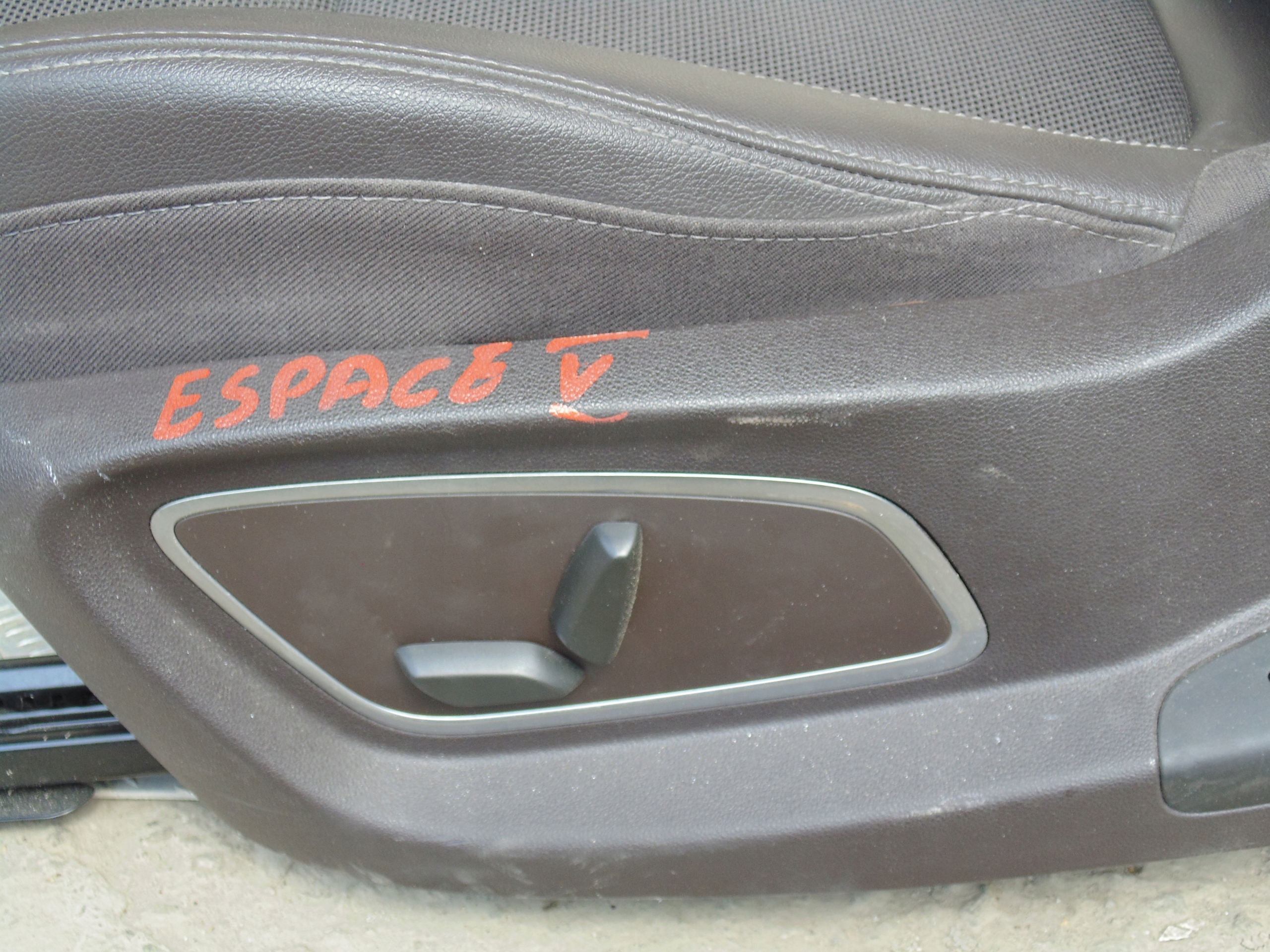 SEATS POL LEATHER RENAULT ESPACE V