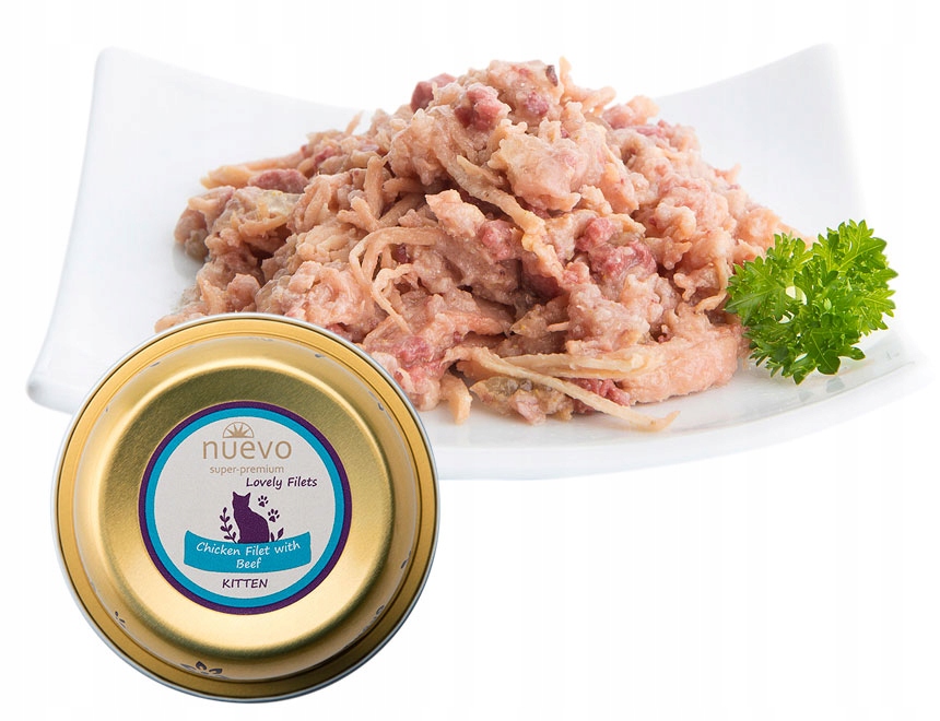 Nuevo Premium Vlhké krmivo pro koťata Filé z kuřecího masa 24x85 g