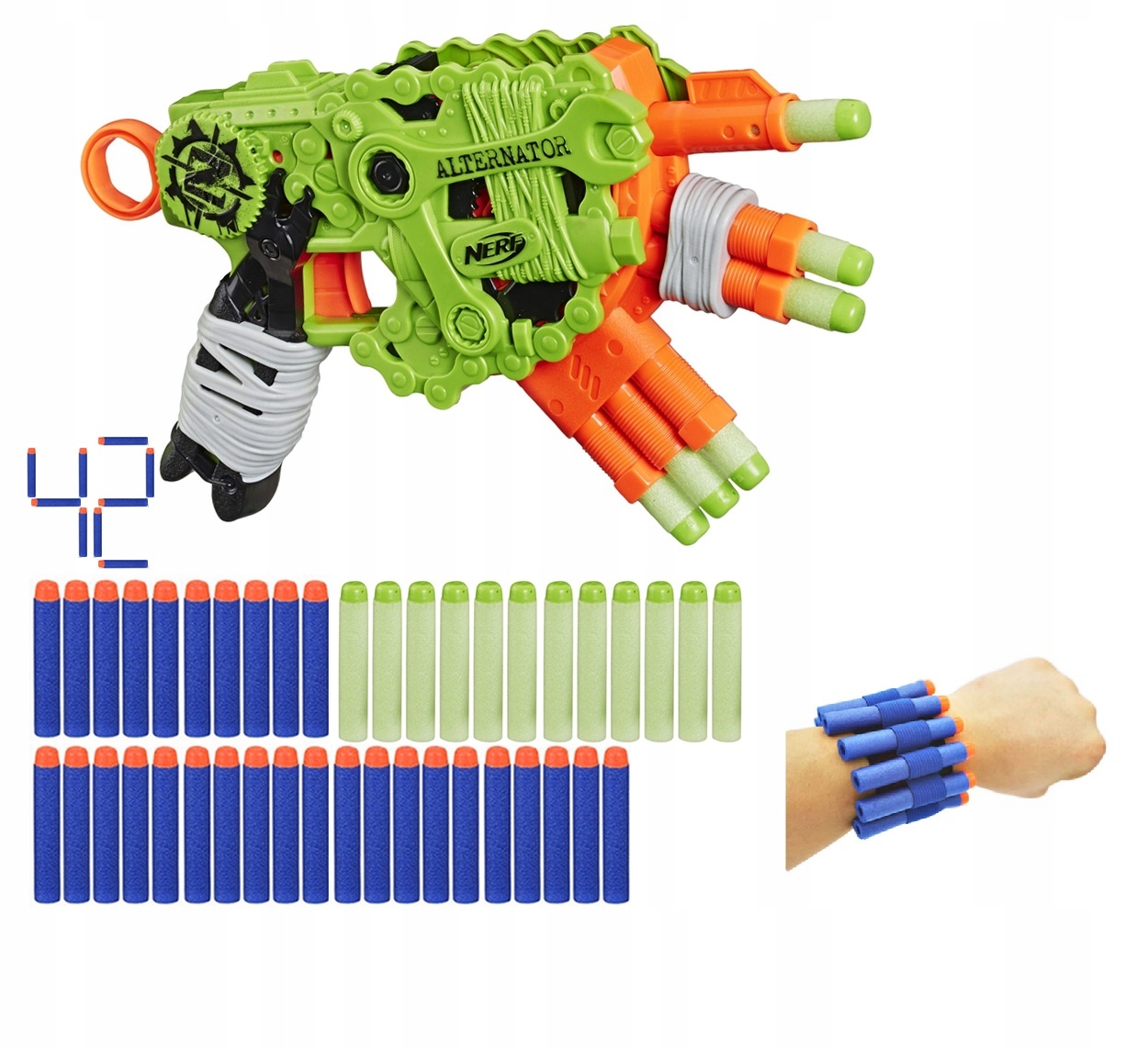 

Nerf Zombie Strike Alternator E6187 Dodatki