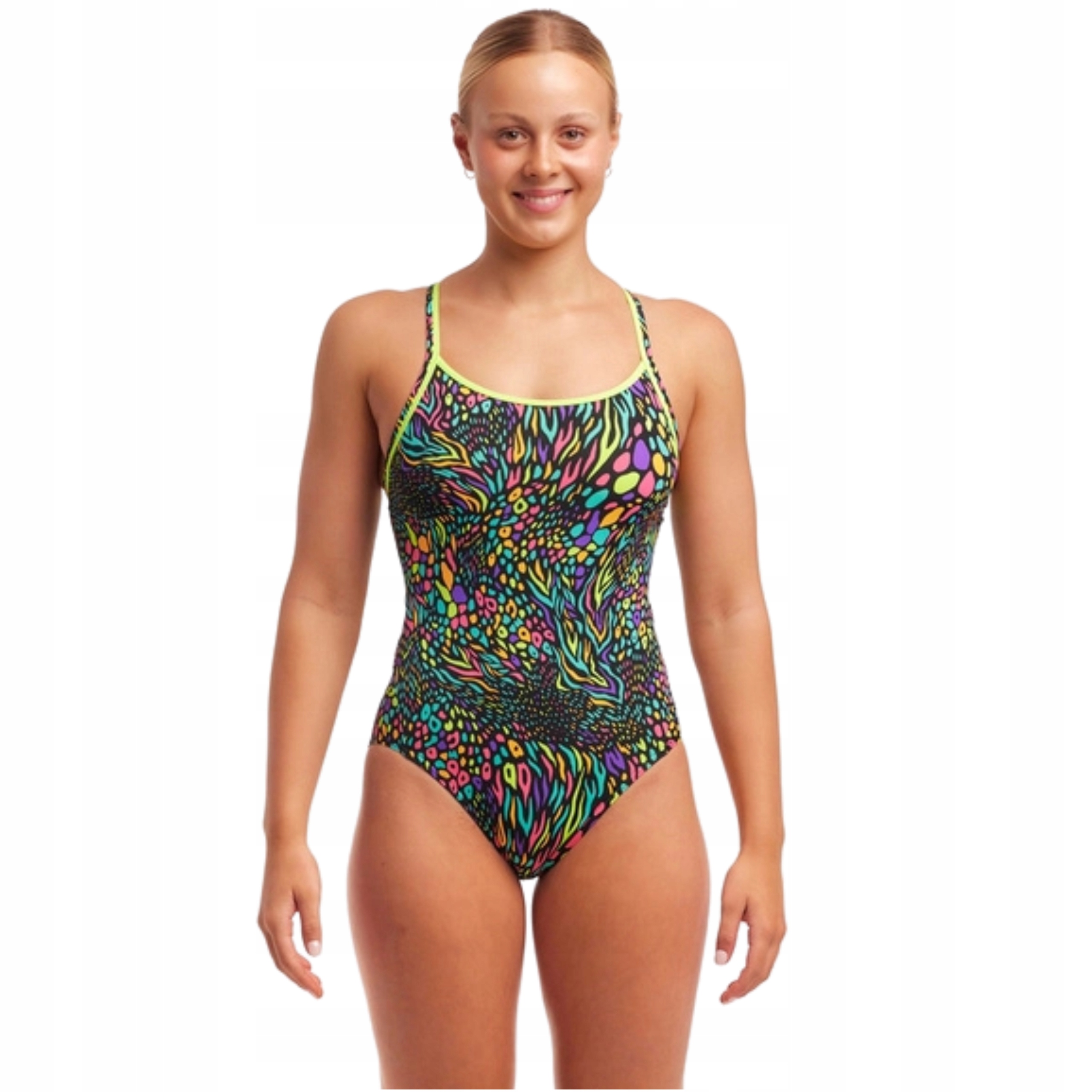 Strój Kąpielowy Jednoczęściowy Funkita Damski S Diamond Back Spot Me
