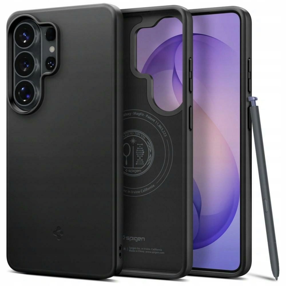 Etui Spigen Thin Fit Mag MagSafe do Samsung Galaxy S26 Ultra czarny