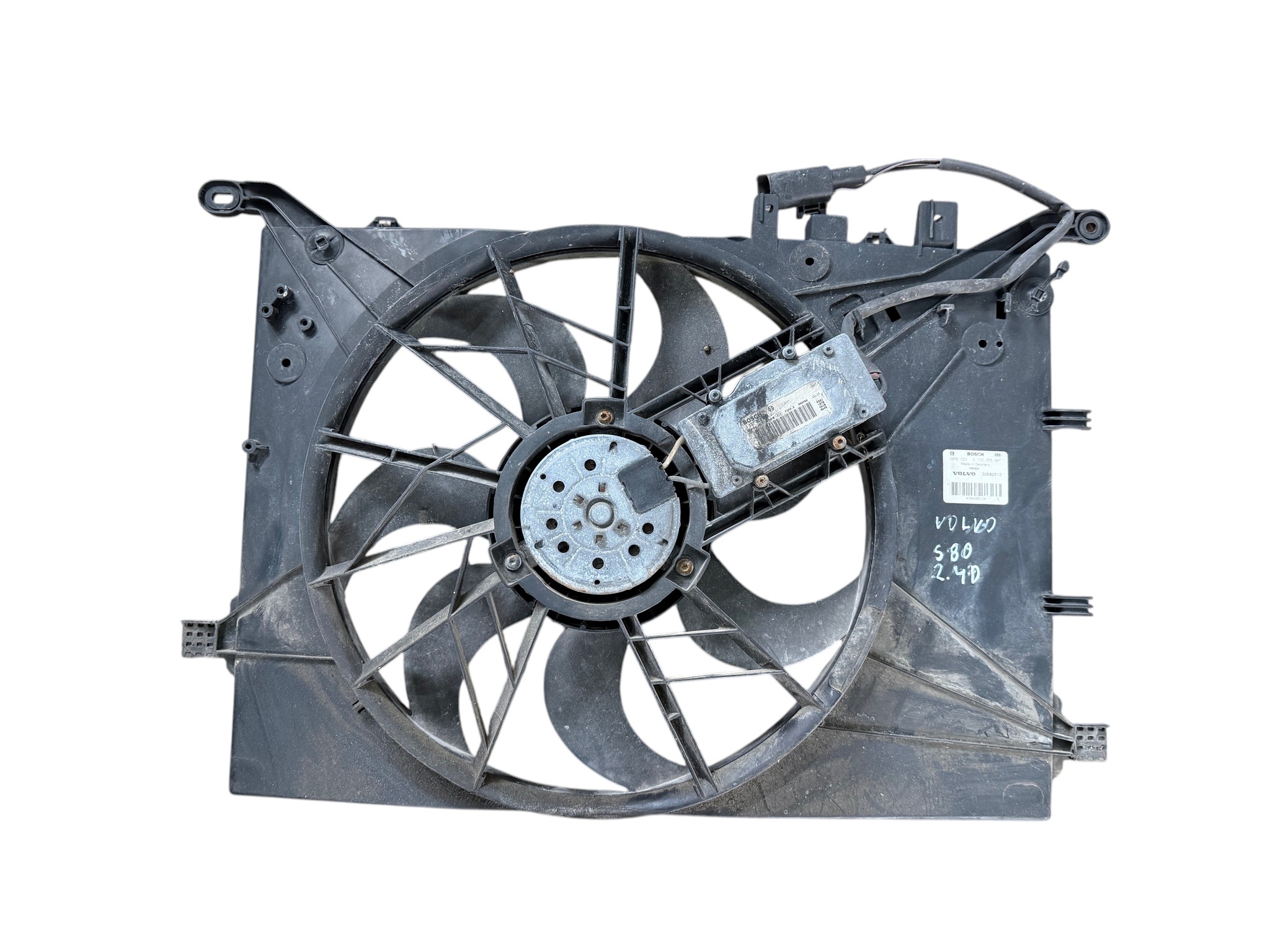 ventilátor chladiče VOLVO V60 S60 2.4 D5 30680512