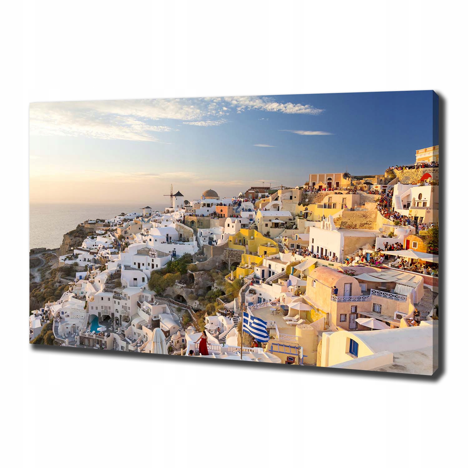 

Foto obraz na płótnie Santorini Grecja 100x70 cm